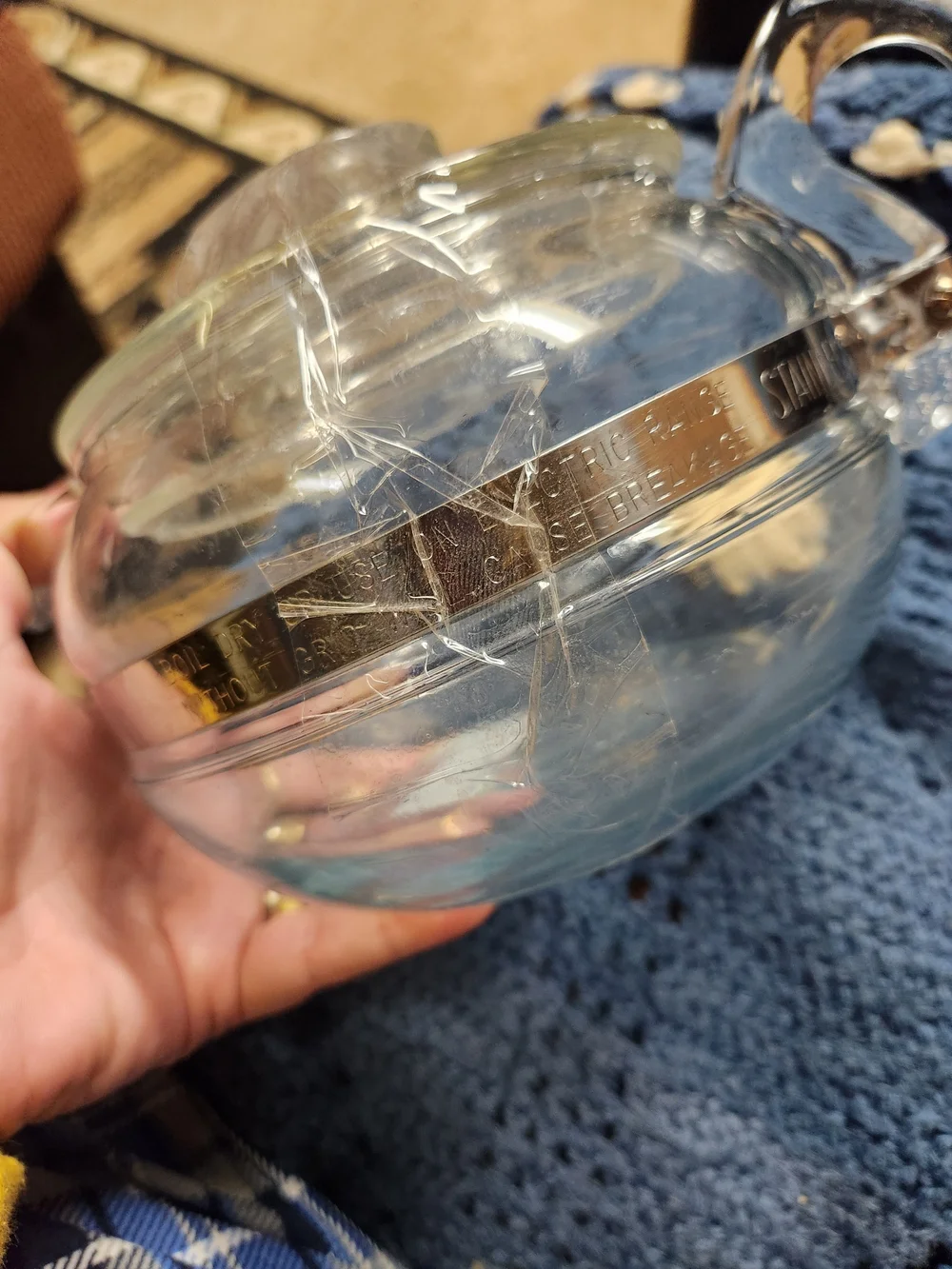 Pyrex clear glass